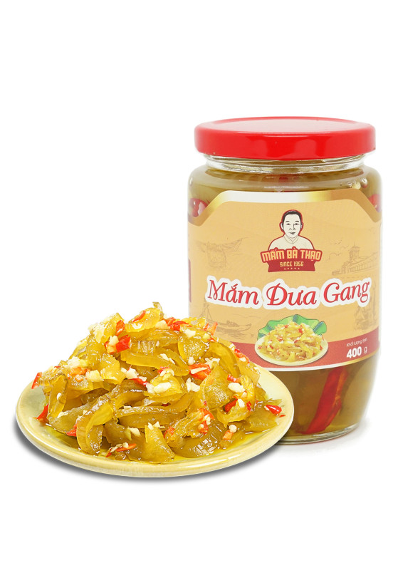 Mắm Dưa Gang Chay Ăn Liền