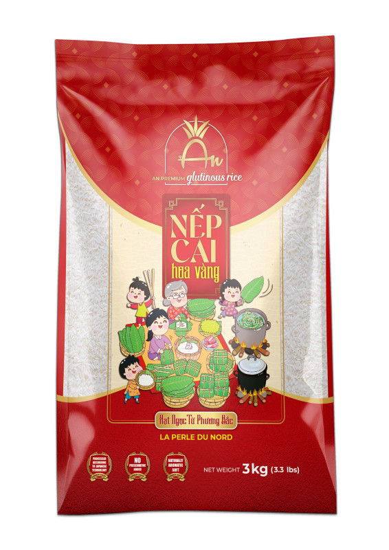 Golden flower sticky rice 3kg